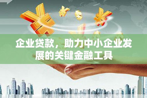 乌苏企业贷款，助力中小企业发展的关键金融工具