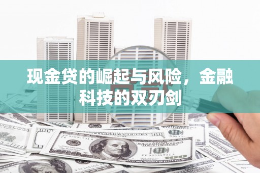 乌苏现金贷的崛起与风险，金融科技的双刃剑