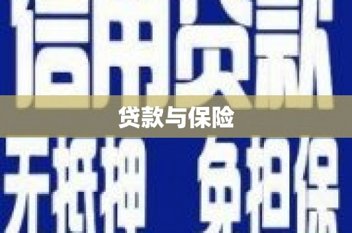 乌苏贷款与保险