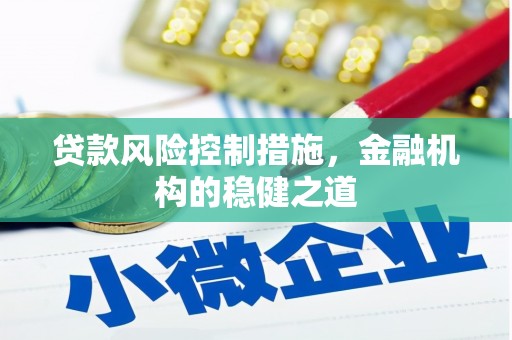 乌苏贷款风险控制措施，金融机构的稳健之道
