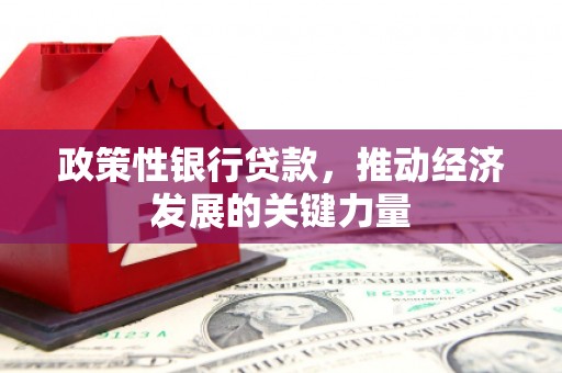 乌苏政策性银行贷款，推动经济发展的关键力量