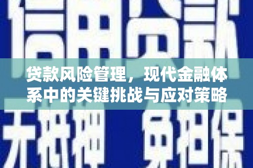 乌苏贷款风险管理，现代金融体系中的关键挑战与应对策略