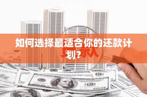 乌苏如何选择最适合你的还款计划？